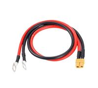 BADIKA Conectores macho y hembra con cables XT60 hembra/macho a M8 O Ring Terminal con ojal Cable conector 10AWG Cargador Cable de alimentación lateral for control remoto Batería Lipo FPV Racing