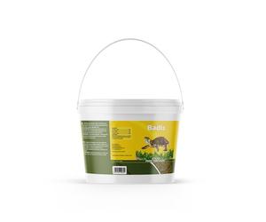 BADIS Alimento para Tortugas de Agua y Tierra Rico en Proteína Animal y Calcio para un Crecimiento Saludable y Caparazón Fuerte en Formato Sticks Bote de 1.2 KG