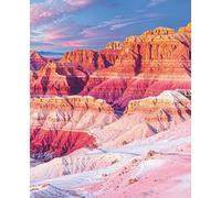 Badlands National Park - Composition Notebook- Beautiful Aesthetic Single Subject Notebook for School - 7.5 x 9.25 110 pages