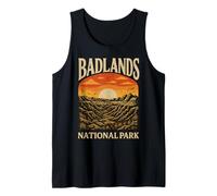 Badlands National Park South Dakota Camping Senderismo Hombres Mujeres Camiseta sin Mangas