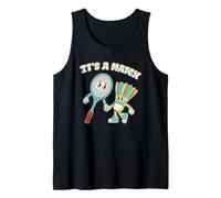 Bádminton Amor Retro Vintage It's A Match Camiseta sin Mangas