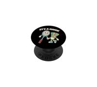 Bádminton Amor Retro Vintage It's A Match PopSockets PopGrip Adhesivo
