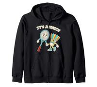 Bádminton Amor Retro Vintage It's A Match Sudadera con Capucha