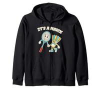 Bádminton Amor Retro Vintage It's A Match Sudadera con Capucha