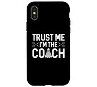 Bádminton Crossminton Trust Me I'm The Coach Carcasa para iPhone X/XS