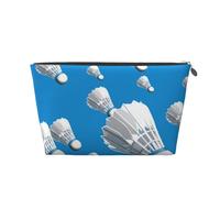 Bádminton de Dibujos Animados, Bolsa de artículos de tocador Bolsa de Maquillaje Bolsa de cosméticos Bolsa de artículos de tocador de Viaje portátil