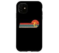 Bádminton Jugadores de bádminton retro Volante de Bádminton Carcasa para iPhone 11