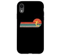 Bádminton Jugadores de bádminton retro Volante de Bádminton Carcasa para iPhone XR