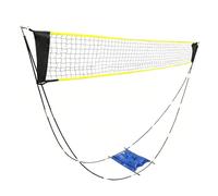 Badminton Net - Foldable Portable Sports Training Net, Portable Badminton and Pickleball Netting, Easy to Assemble | For Backyard Beach Park Camping Vacation | Compatible with Tennis Volleyball Play