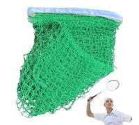 Badminton Net - Net de tenis de entrenamiento ajustable | Voleibol de servicio pesado nett | Entrenamiento deportivo malla ideal para competiciones escolares, juegos de patio trasero y práctica judici