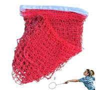 Badminton Net - Net de tenis de entrenamiento ajustable | Voleibol de servicio pesado nett | Entrenamiento deportivo malla ideal para competiciones escolares, juegos de patio trasero y práctica judici