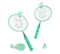Badminton Racket Toy Set, Outdoor Racquet Kit, Double Paddle Design, Lightweight and Kid Friend Build, Net Sport Game Bundle, Parent Child Play School Sports & Backyard Activities