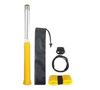 Badminton Rebound Trainer, Swing Correction Pole, Sound Feedback Tool, Adjustable Design, Lightweight Yet Sturdy, for Training Practice Use by Men Women Exercisers, 11.81 Inches