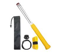 Badminton Rebound Trainer, Swing Correction Pole, Sound Feedback Tool, Adjustable Design, Lightweight Yet Sturdy, for Training Practice Use by Men Women Exercisers, 11.81 Inches