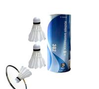 Badminton Shuttlecocks - Lightweight Wind-Resistant High-Speed 3-Piece