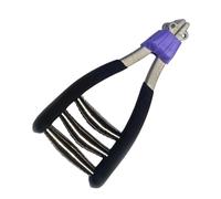 Badminton Stringing Pliers - 3-Spring Wide Head | Tennis Racquet Tool | Zinc alloy and spring steel • 14 × 7.5 × 2.3 cm • 185g stringing tool