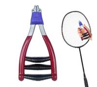 Badminton Stringing Pliers - 3-Spring Wide Head | Tennis Racquet Tool | Zinc alloy and spring steel • 14 × 7.5 × 2.3 cm • 185g stringing tool