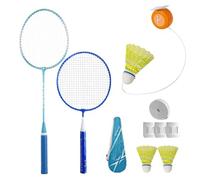 Bádminton Training Device, Automatic Rebound Shuttlecock, 44 x 22,5 cm / 17,32 x 8,86 Inches Portable Single Player Practice Aid, Training Tool for Beginners Abs + Aluminum Alloy