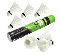 Badminton Training Shuttlecocks, Feather Shuttlecock Set, High-Speed Badminton Balls, Indoor Shuttlecocks for Adults, Outdoor Badminton Training Set, Feathered Badminton Shuttlecocks, Kids Shuttlecock