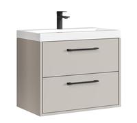 Badplaats Florence - Juego de muebles de baño con lavabo y armario bajo (60 x 35 cm), diseño de cachemira
