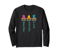 BAE Before Anyone Else Lindo diseño de Tren Manga Larga