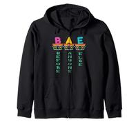 BAE Before Anyone Else Lindo diseño de Tren Sudadera con Capucha