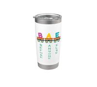 BAE Before Anyone Else Lindo diseño de tren Vaso térmico de acero inoxidable de doble pared