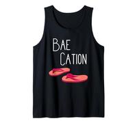 Bae Cation BAECATION - Chanclas Lindas Vacaciones para Todas Las niñas Camiseta sin Mangas