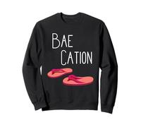 Bae Cation BAECATION - Chanclas Lindas Vacaciones para Todas Las niñas Sudadera
