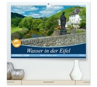 Bäche, Flüsse, Seen - Wasser in der Eifel (hochwertiger Premium Wandkalender 2026 DIN A2 quer), Kunstdruck in Hochglanz: Ein Landschaftskalender mit ... Flüssen und Seen in der nördlichen Eifel.