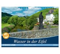 Bäche, Flüsse, Seen - Wasser in der Eifel (Wandkalender 2026 DIN A4 quer), CALVENDO Monatskalender: Ein Landschaftskalender mit einer jahreszeitlichen ... Flüssen und Seen in der nördlichen Eifel.
