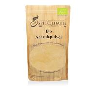 Bäckerei Spiegelhauer Acerola en polvo orgánico 100 g I mínimo 17% vitamina C I ideal para hornear I bayas acerolas de cultivo controlado