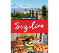 Baedeker SMART – Sicilia: Guía de viaje con encuadernación en espiral, mapa plegable y atlas