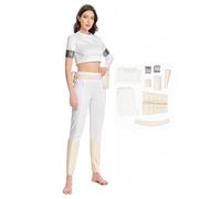 BAEHEU Leia - Disfraz de estrella de alcanfor, princesa, cosplay, Halloween, carnaval, XS