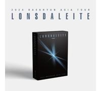 Baekhyun Asia Tour 2024 - Lonsdaleite: In Seoul - Incluye libro de fotos de 114 páginas, 2 tarjetas fotográficas, póster plegado, juego de fotos de marco + carta