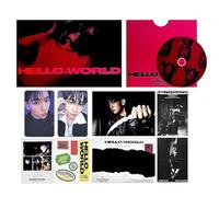 BAEKHYUN - BAEKHYUN - 4th Mini Album [Hello, World] (Photobook Ver. - Hello Ver.) Photobook + CD-R + Postcard + Hidden Message Card + Photocard + Sticker + Profile Card + Folded Poster + 2 Extra Photocards