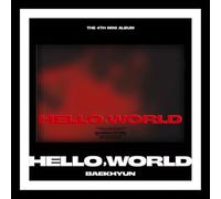 BAEKHYUN - (Photo Book Ver) EXO BAEKHYUN HELLO, WORLD 4th Mini Album (HELLO Ver. + Gift Card) K-POP SEALED