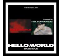 BAEKHYUN - (Photo Book Ver) EXO BAEKHYUN HELLO, WORLD 4th Mini Album (HELLO + WORLD - 2 Ver Set. + Gift Card) K-POP SEALED
