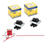 BAEQ029 Kit 2 Bobinas Marelli Fiat Punto 176 188 - 1.1 1.2 8V 1100 1200 Gasolina