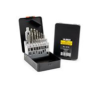 BAER Juego de Machos de Roscar HSSG con Broca de Perforación M 3-12 para Corte de Torno