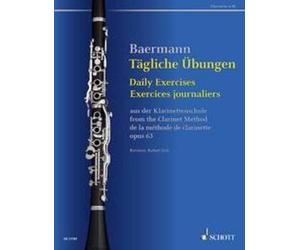 BAERMANN C. - EJERCICIOS DIARIOS OP.63 CLARINETE