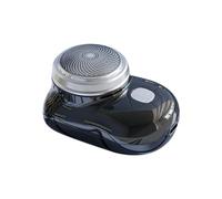 Baeroprki Afeitadora Eléctrica USB Portátil para Hombres Mini Afeitadora de Bolsillo Afeitadora Eléctrica Recortadora de Barba Pantalla Digital Afeitadora de Viaje, C