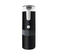 Baeroprki Cafetera EléCtrica InaláMbrica de 1200MAh, Recargable por USB, para Viajes al Aire Libre, Coche, Hogar, Cafetera PortáTil Totalmente AutomáTica