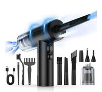 Baeroprki Plumero y Soplador de Aire EléCtrico Multiusos, Limpiador de Aire Comprimido para PC, Reemplaza Las Latas de Aire Comprimido para una Limpieza Profunda