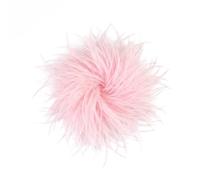 Baesics Broche de pluma - Pinza de plumas de avestruz esponjosa para mujer, accesorio vintage para sombrero, ideal para novias, bodas, fiestas, carnaval, pinza para el pelo, fascinator para blazer