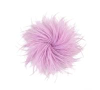 Baesics Broche de pluma - Pinza de plumas de avestruz Fluffy para mujer, accesorio vintage para sombrero, ideal para novias, bodas, fiestas, carnaval, pinza para el pelo, fascinator para blazer