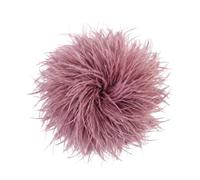 Baesics Broche de Plumas para Mujer, Plumas de Avestruz, Estilo Vintage, Accesorio para Novia, Boda, Fiesta, Carnaval, Tocado para el Pelo, para Blazer, Vestido, Chaqueta, Diseño de Flores Rosa