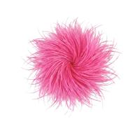 Baesics Broche de plumas para mujer, plumas, plumas de avestruz, estilo vintage, accesorio para novia, boda, fiesta, carnaval, tocado para el pelo, para blazer, vestido, chaqueta, diseño de flores