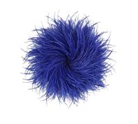 Baesics Broche de plumas para mujer, plumas, plumas de avestruz, estilo vintage, accesorio para novia, boda, fiesta, carnaval, tocado para el pelo, para blazer, vestido, chaqueta, diseño de flores