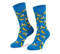 Baesics Fancy Calcetines Banana Business - Divertidos calcetines coloridos para hombre y mujer - Divertidos calcetines de diseño e idea de regalo - algodón transpirable (36 - 39)